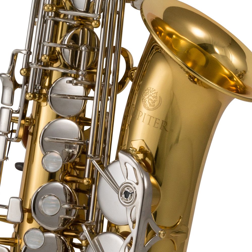 NEW Jupiter JAS710GNA Lacquered Brass Body Alto Key of Eb Saxophone